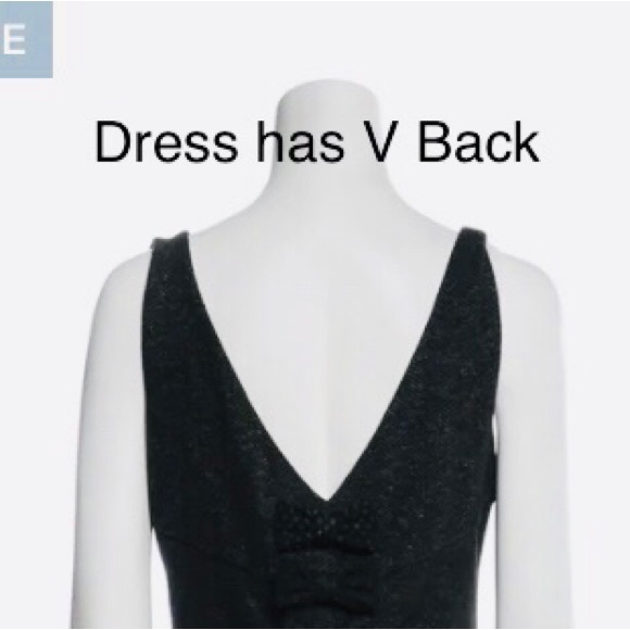 Ms Claus Vintage Black Sheath Dress with Gold Buttons V-Back Fully Lined  Size12 - Picture 8 of 11